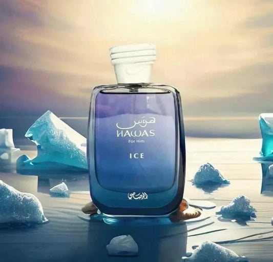 100ML RASASI Hawas Ice Pheromone Fragrance Arabian Women's Perfume Pheromone Cologne for Man Attract The Opposite Sex Makeup
