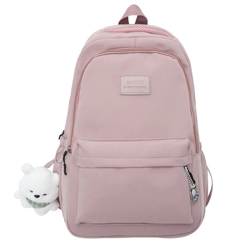 Waterproof College Backpack Trendy Women