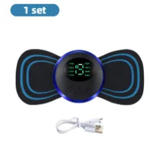 Intelligent Mini Electric Neck Massager Charging Portable Shoulder and Neck Neck Massage Patch with Multiple Adjustable Levels