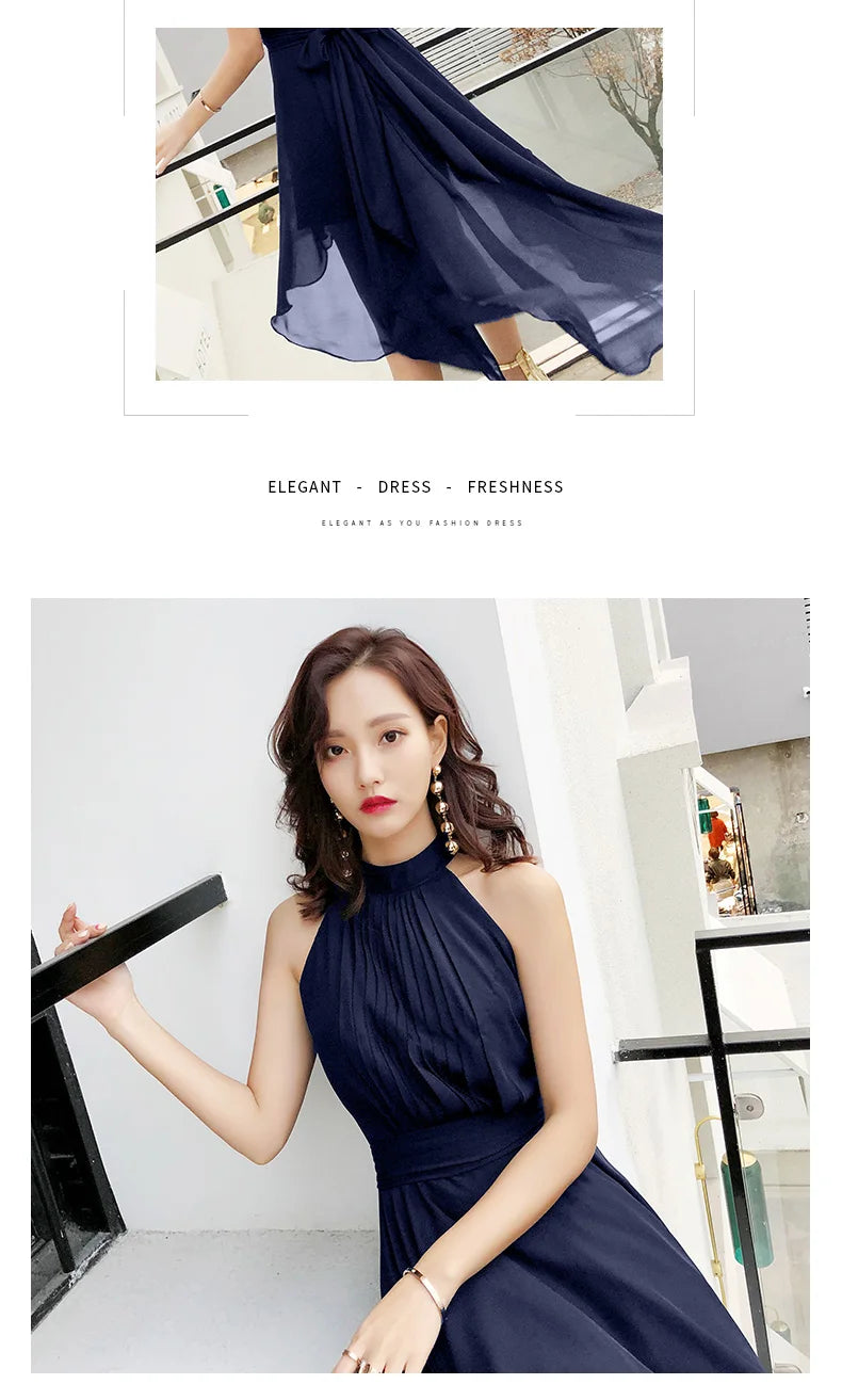 Ele ort Neline Evening Dr Women's New 2026 Faionable Fairy T Sle High End Polyester ort Dr for Par