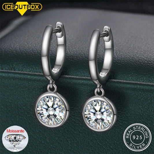 Shiny Round Party Hip Hop Trendy Earrings