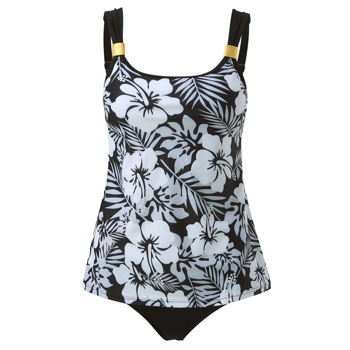 Two Piece Mesh Swimwear Tankini