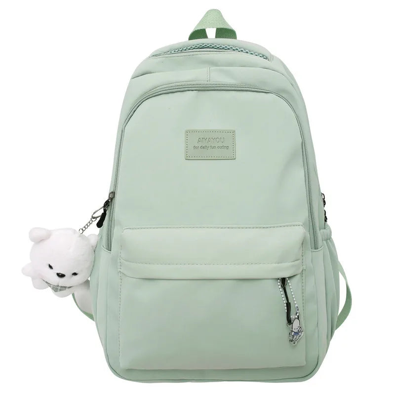 Waterproof College Backpack Trendy Women