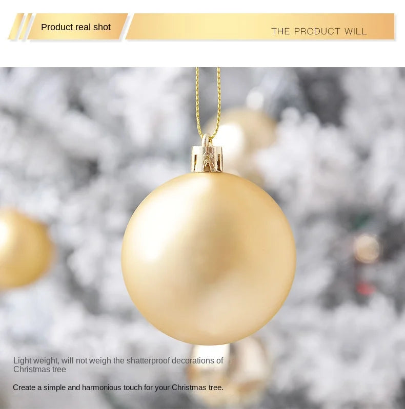 36pcs 4cm Christmas Balls