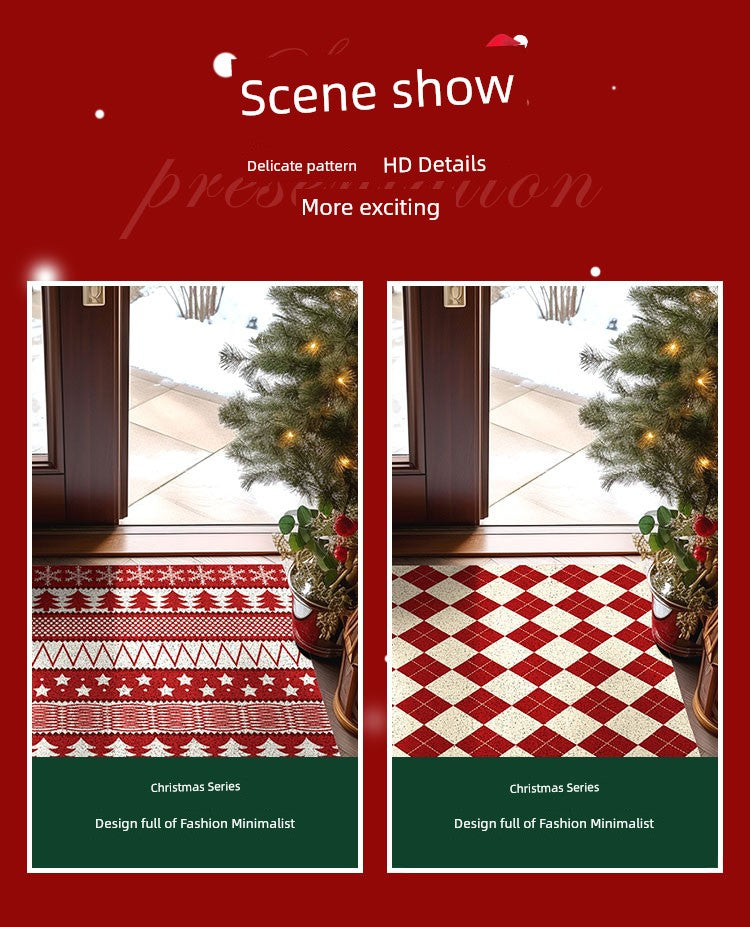 Christmas Decorations  Carpet Mat