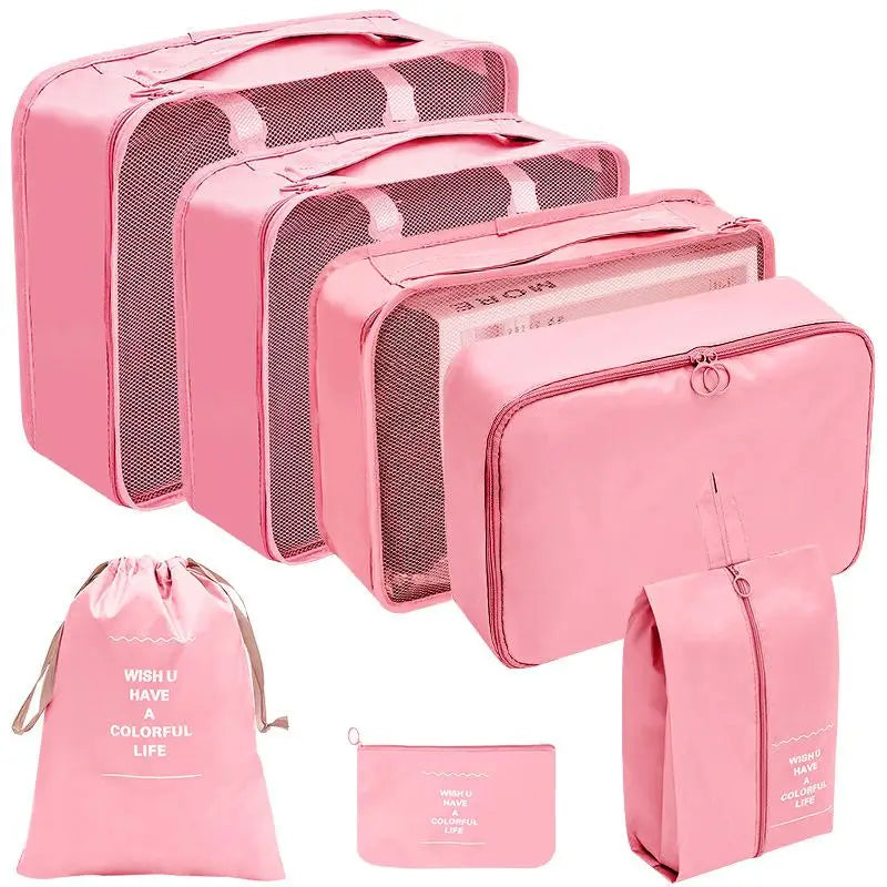 7/8/9/10 Pcs Set Travel Organizer Storage Bags