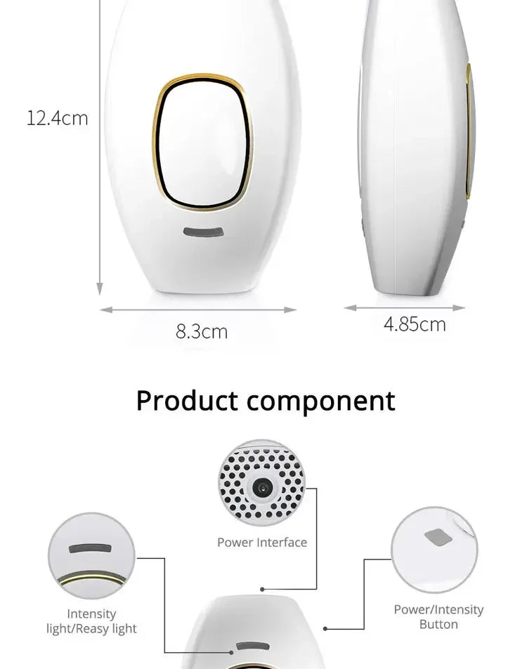 Laser Epilator IPL Hair Removal For Women Body Bikini Facial Permanant Painless IPL Hair Remover Laser Epilator