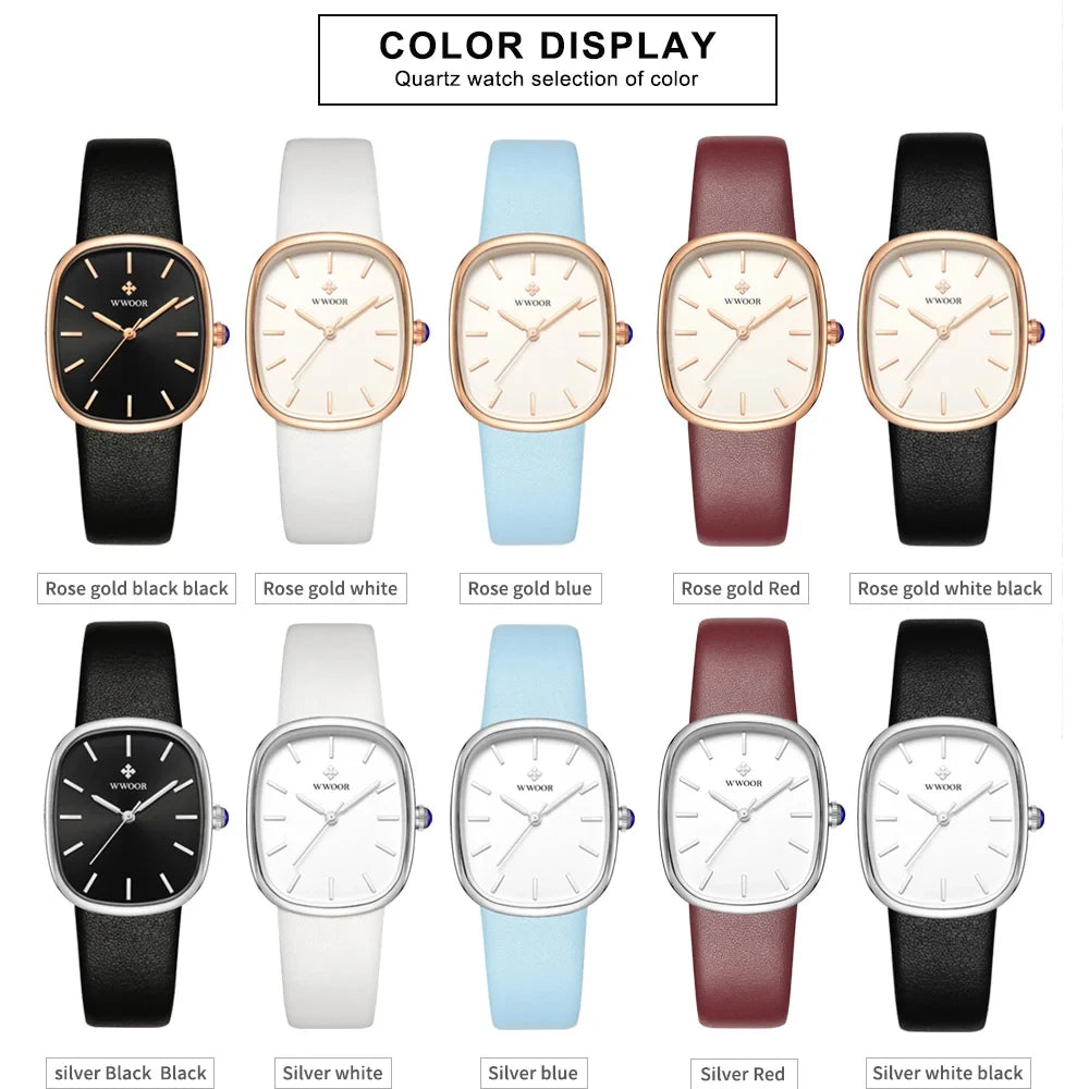 Women Watch Fashion Leather