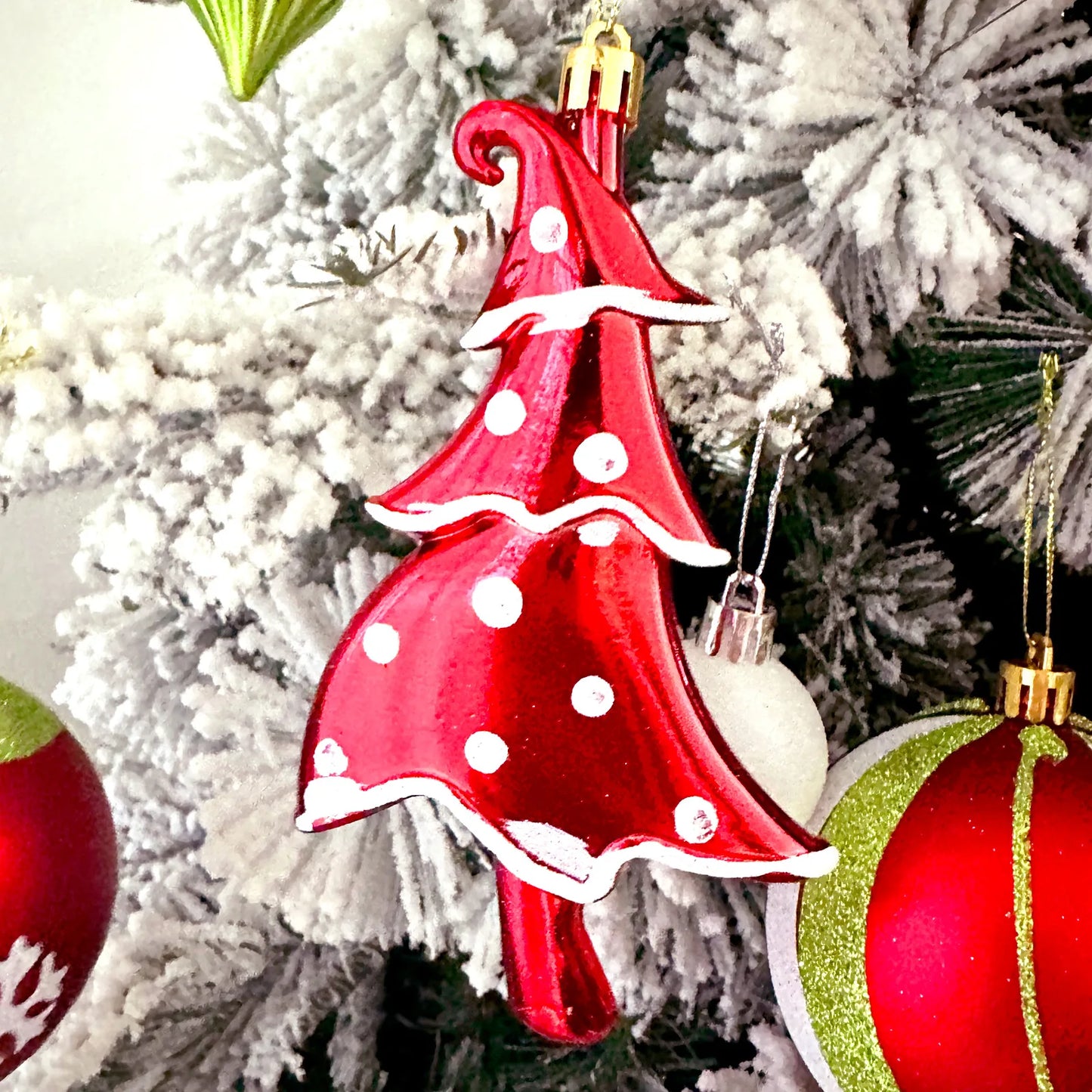 34/12/9pcs Grinch Christmas Ball Decorations