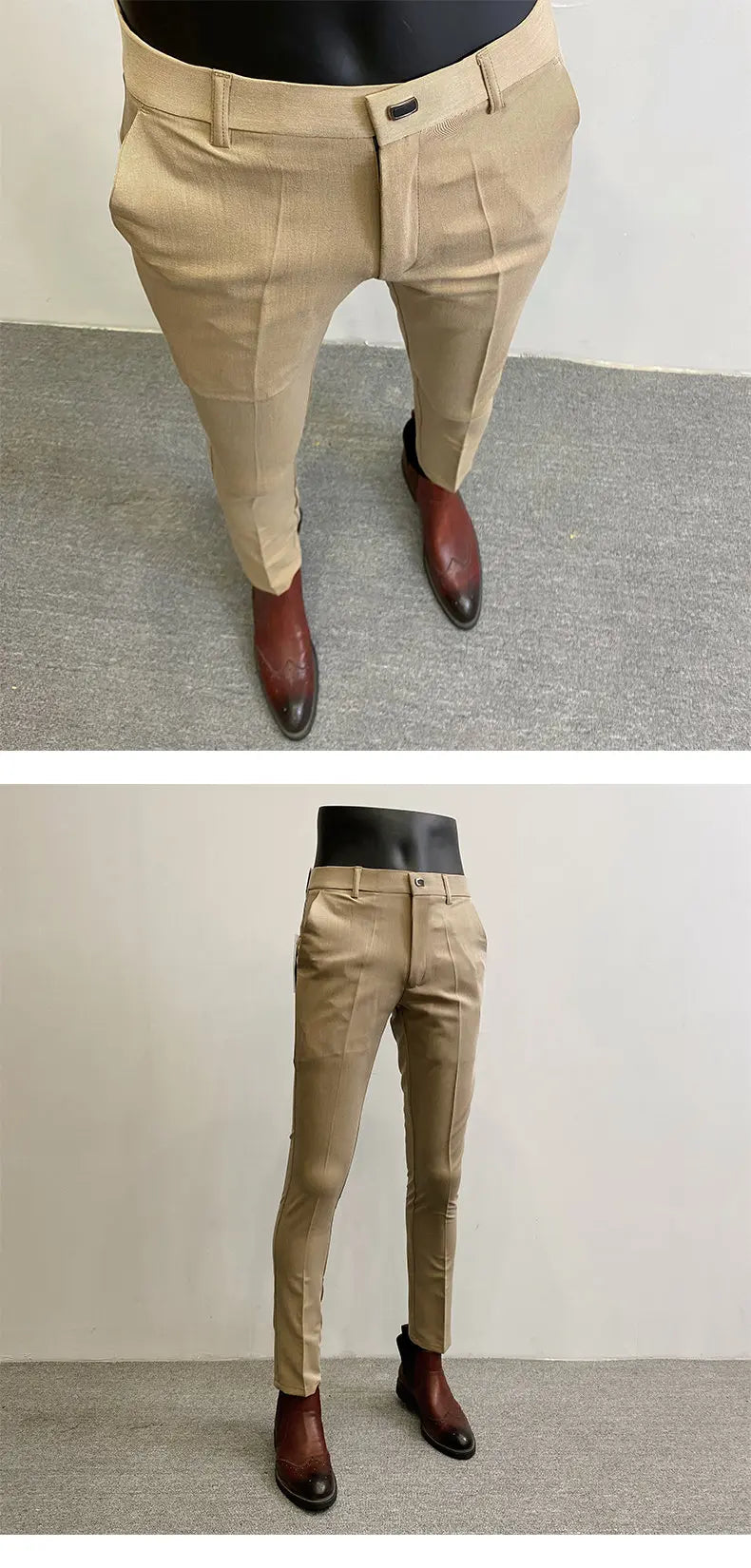 Men Suit Pants Formal Trousers