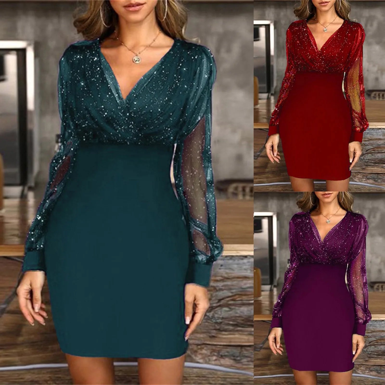 Sequin Dress - My Store