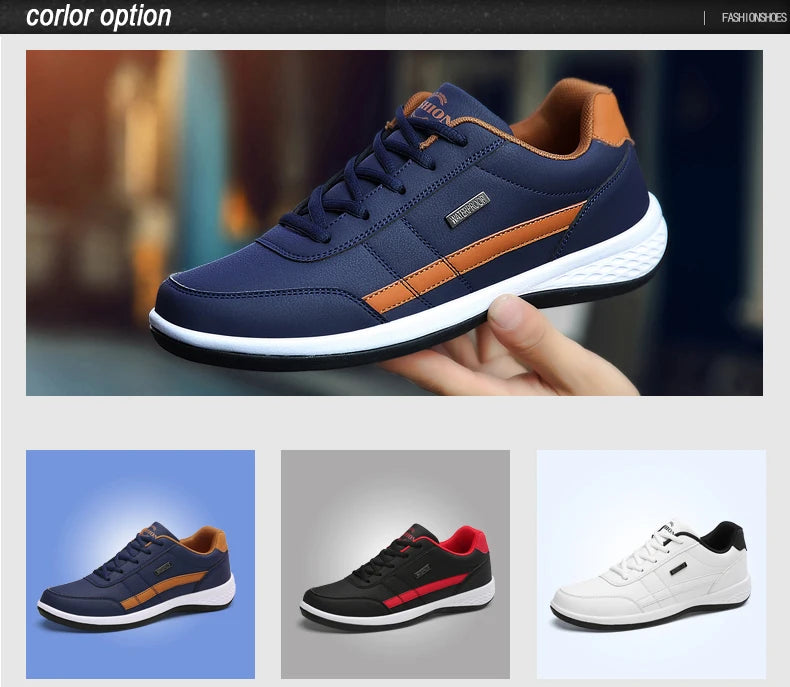 Waterproof Men's Sneakers For All Season