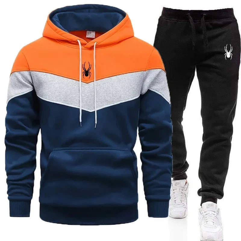 Men's Clothing Casual Sweatshirt Suit