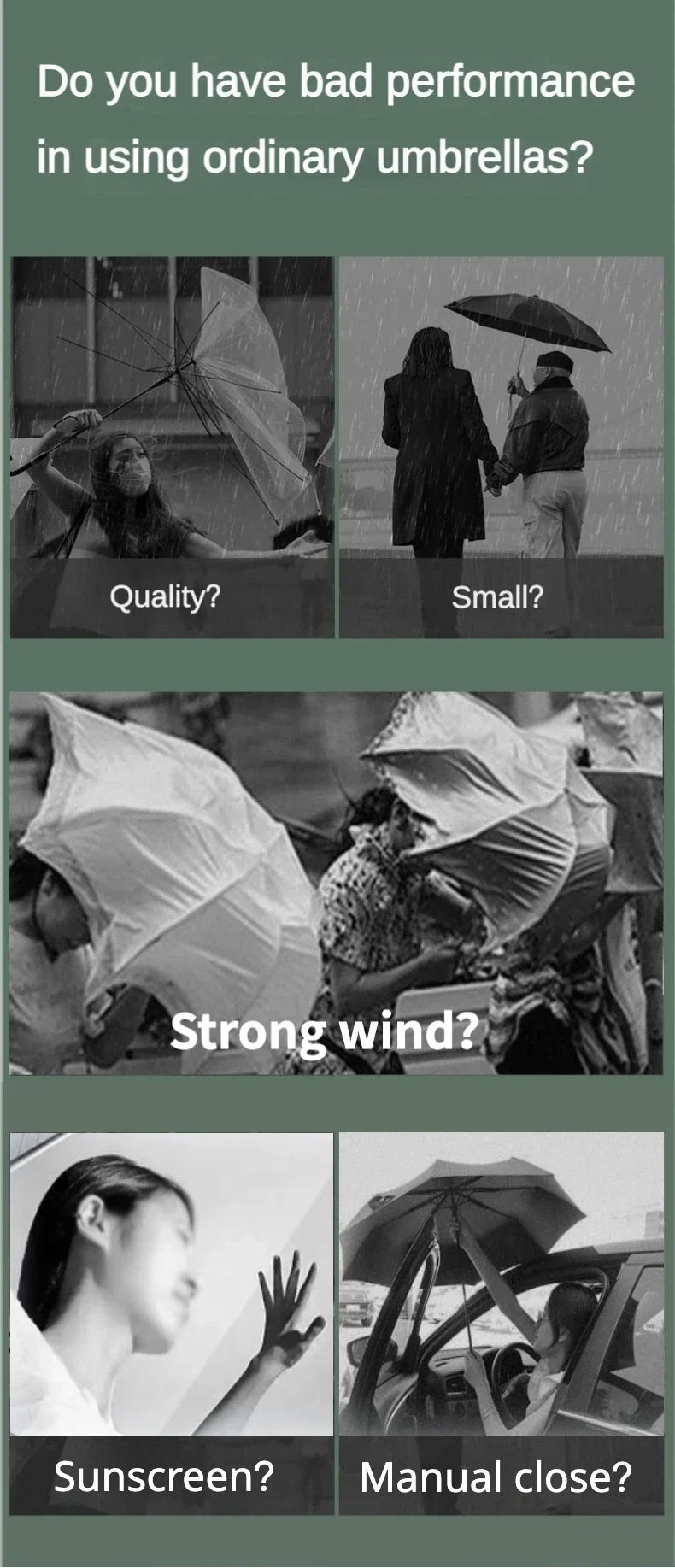 72 Bone Super Strong Windproof Automatic Folding Men Umbrella  Reinforced Large Rainproof Sun Protection Umbrellas Women