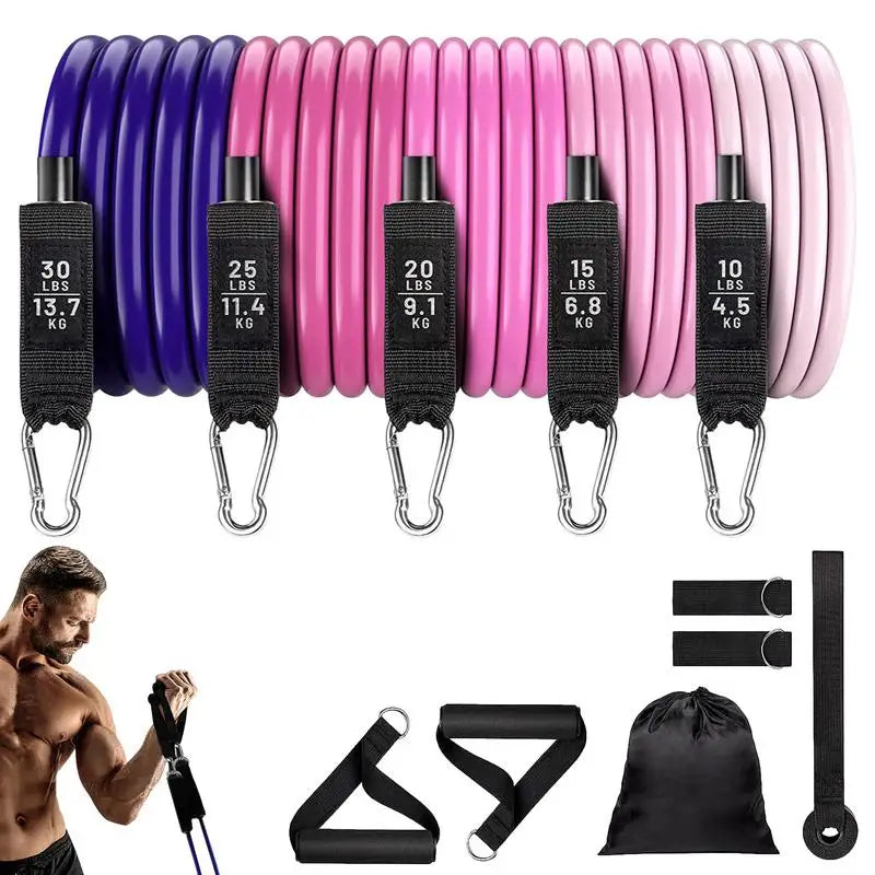 Workout Bands Set 11pcs