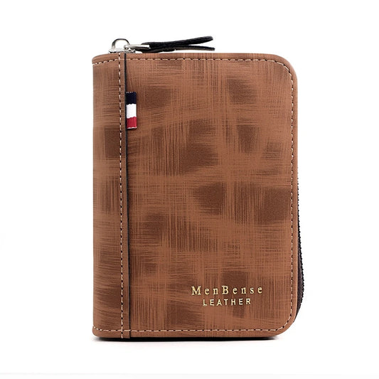 Men's Wallet Made Of Leather Wax Oil Skin Purse For Men Coin Purse
