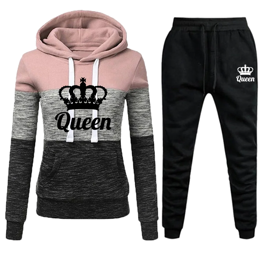 Women Queen Print Clothing Women's Sweatshirt Hoodies