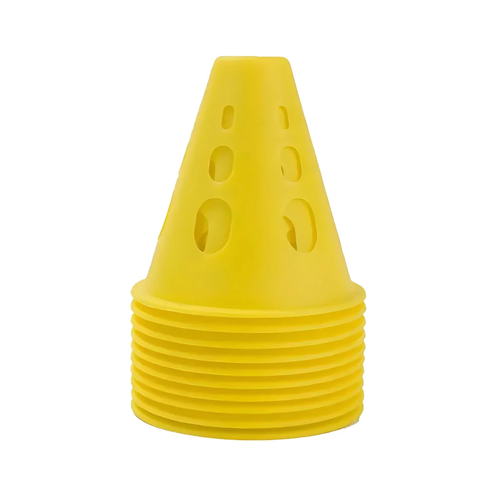 10pcs Plastic Marking Training Road Cone Traffic Control Solution For Soccer Training And Stadium pink