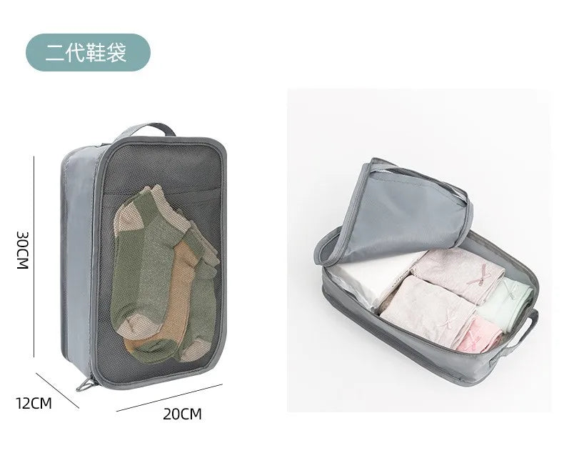 7/8/9/10 Pcs Set Travel Organizer Storage Bags