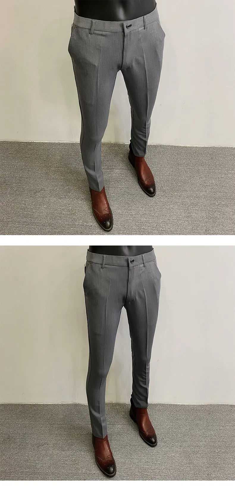 Men Suit Pants Formal Trousers