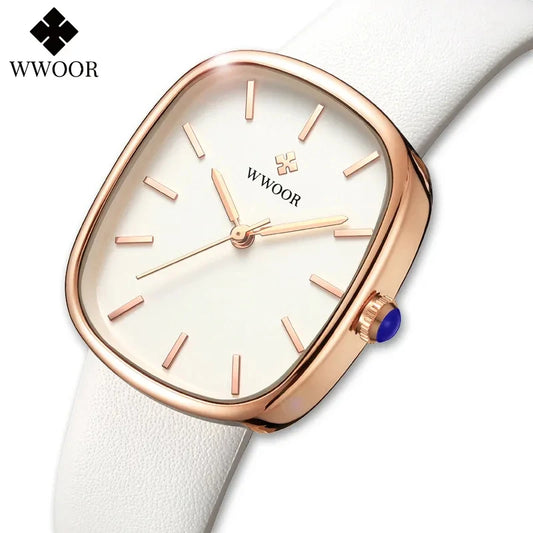 Women Watch Fashion Leather