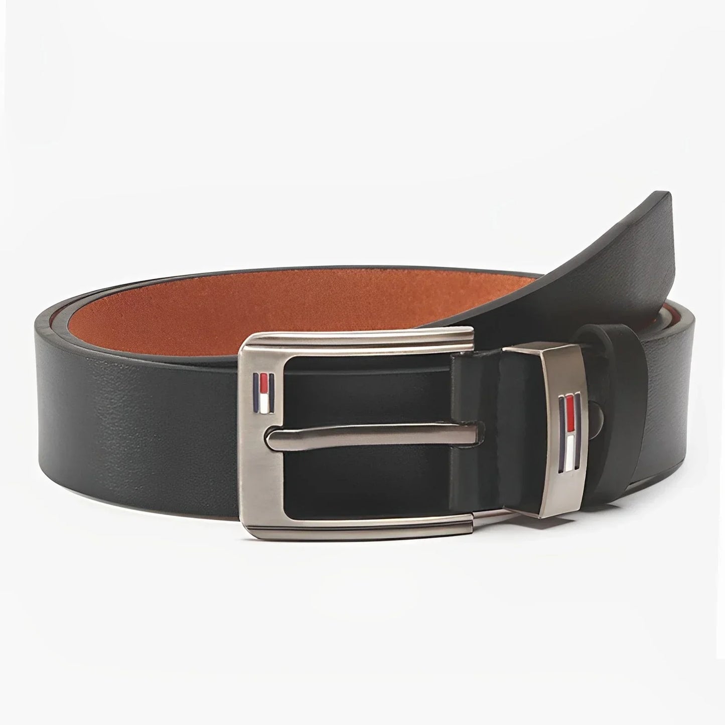 High Quality Men Belt Alloy Square