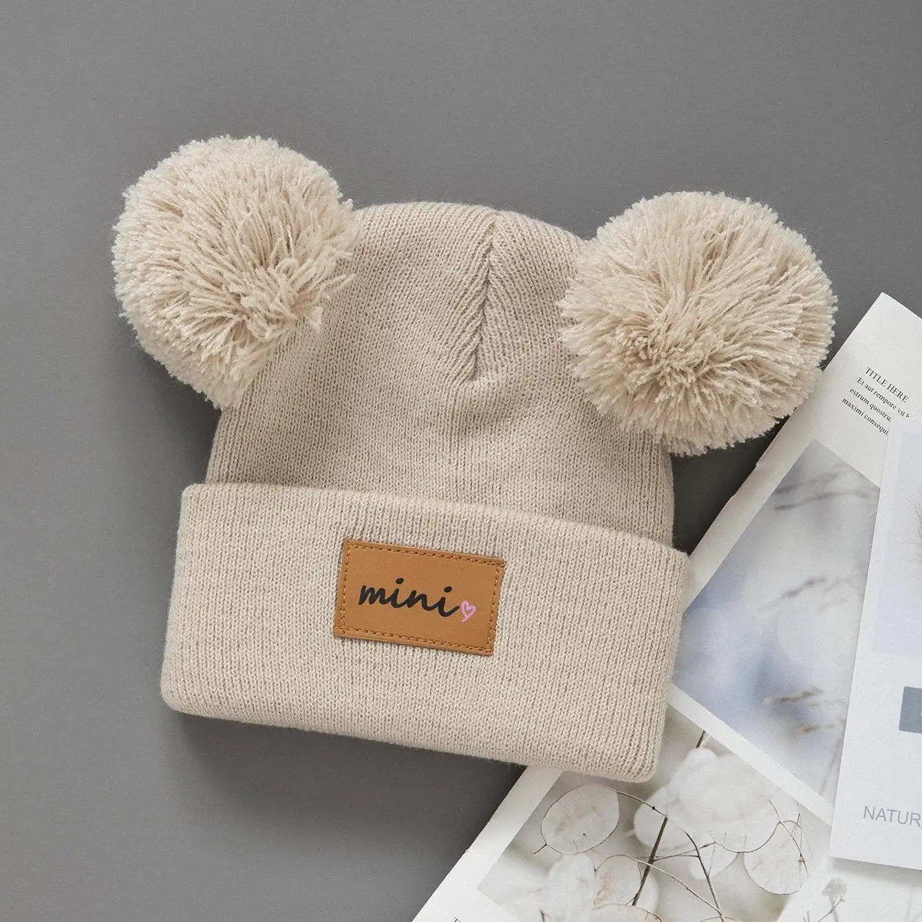 1/2pcs newborn Baby Winter Hat Kids Beanie Cap for Girls Boys Infant Accessories Children Hats Elastic 0-3Y toddler girl boy hat