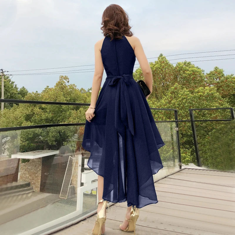 Ele ort Neline Evening Dr Women's New 2026 Faionable Fairy T Sle High End Polyester ort Dr for Par