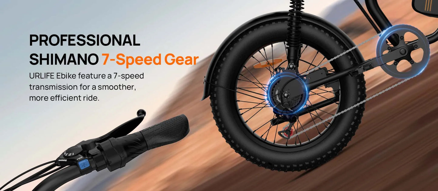 1500W Peak Electric Mountain Bike 48V 15.6Ah Removable Battery 28MPH 100 Mile Range 20X4" Fat Tire E-Bike Free Shipping Hot Sale