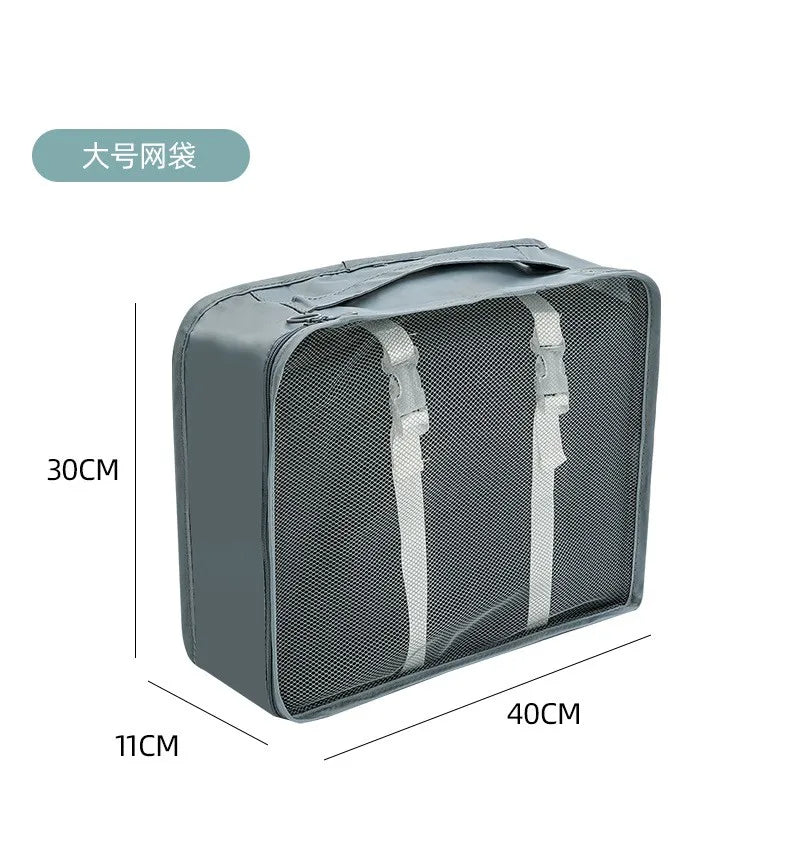 7/8/9/10 Pcs Set Travel Organizer Storage Bags