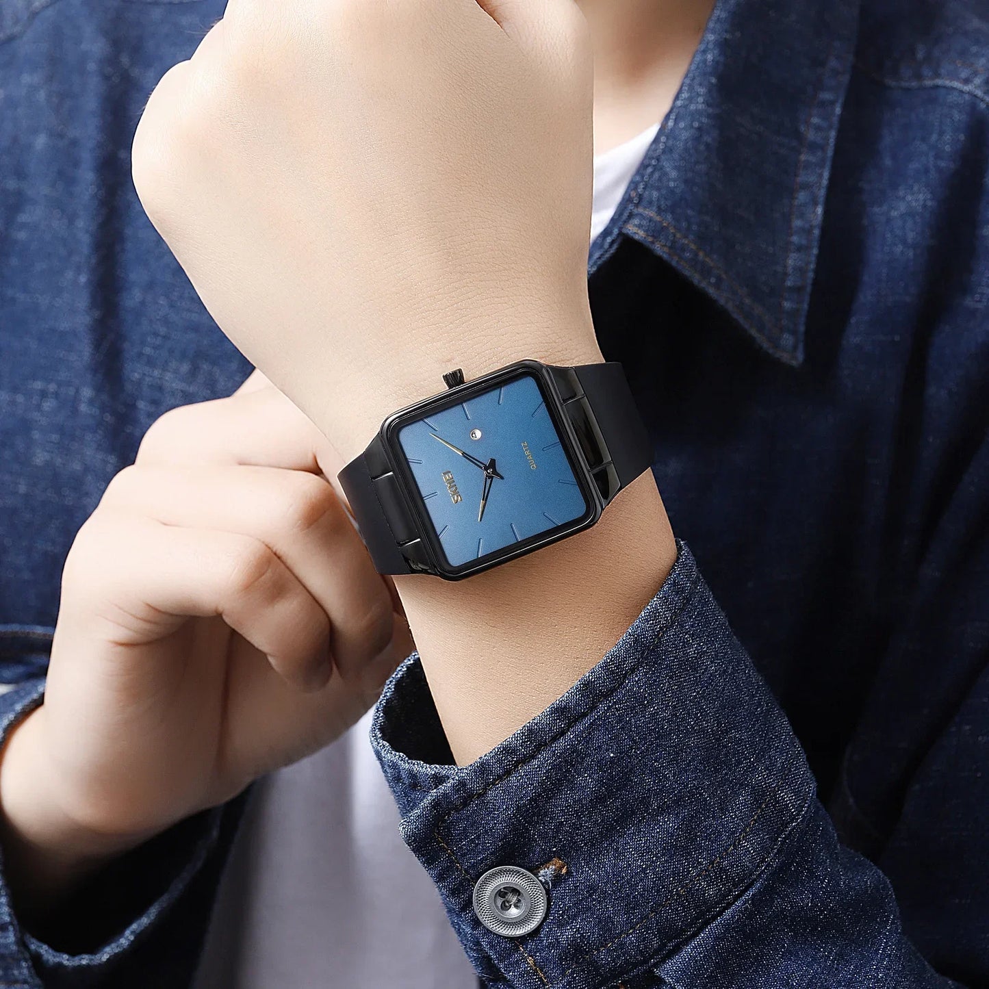 Waterproof Time Date Clock Wristwatches
