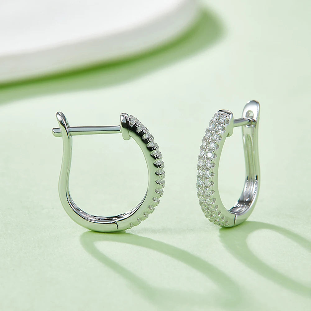 U-Shaped Earrings Hypoallergenic Gift For Her