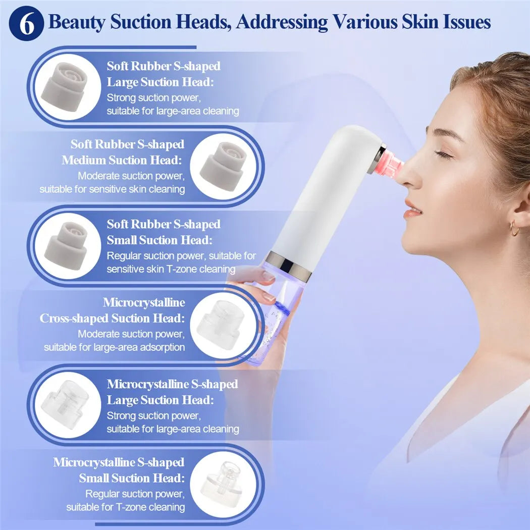 Electric Blackhead Remover Suction Facial Cleansing Tool