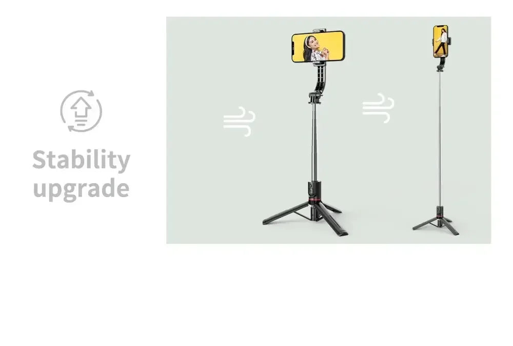 Wireless Selfie Stick for Smartphone, 44 Inch Tripod with Bluetooth Remote,