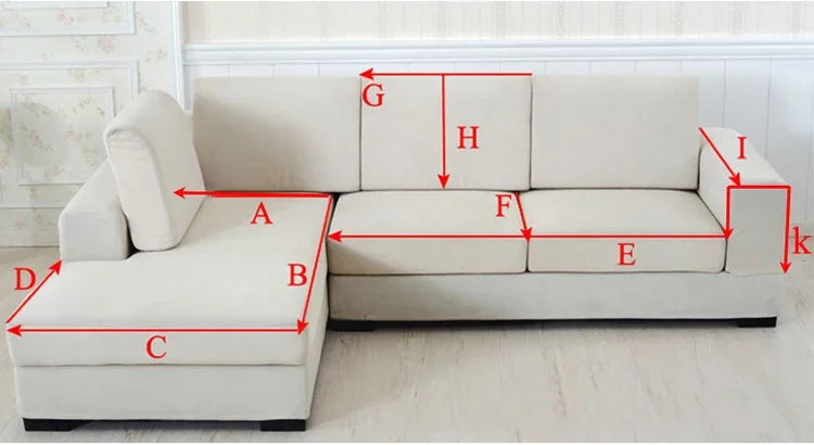 Chinese Style Chenille Sofa Slipcover, Couch Cover,  Pet Dog Friendly, Thick Plush Cover, Furniture, 1piece