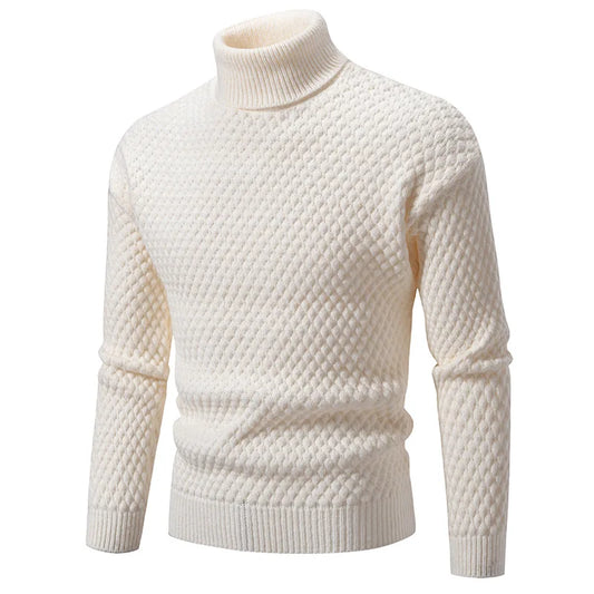 2025 Autumn Winter Turtleneck Sweater Men