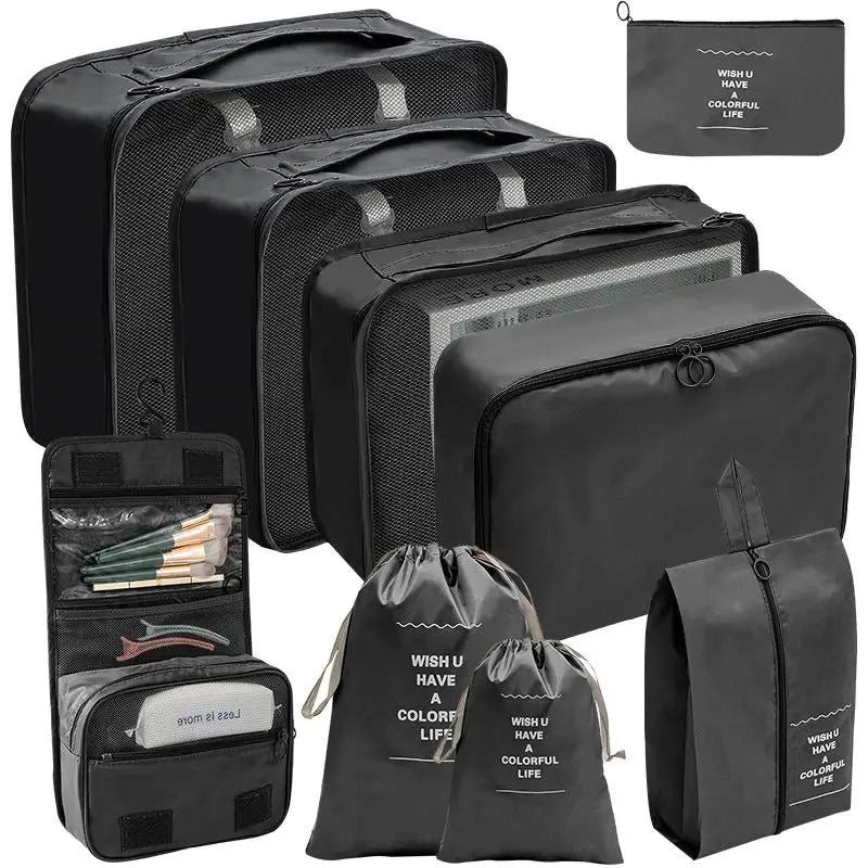 7/8/9/10 Pcs Set Travel Organizer Storage Bags