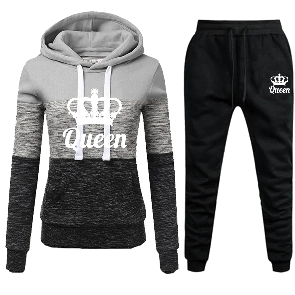 Women Queen Print Clothing Women's Sweatshirt Hoodies