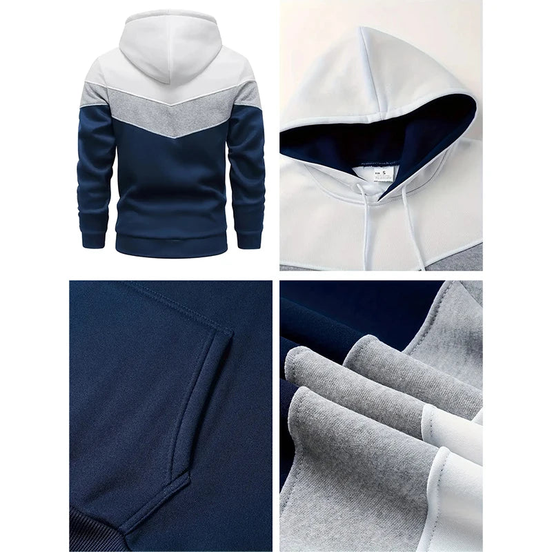 Men's Clothing Casual Sweatshirt Suit