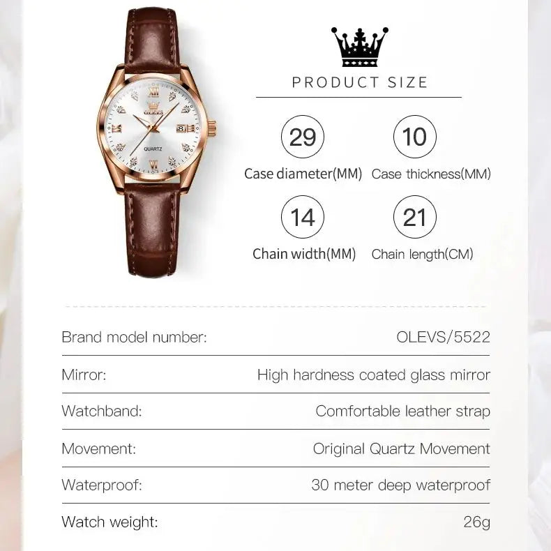 Elegant Diamond Ladies Watch