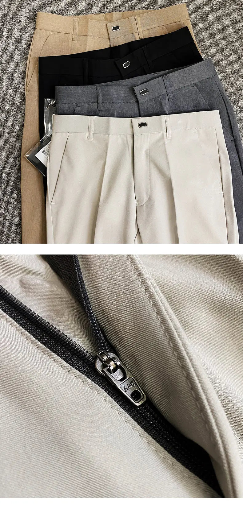 Men Suit Pants Formal Trousers