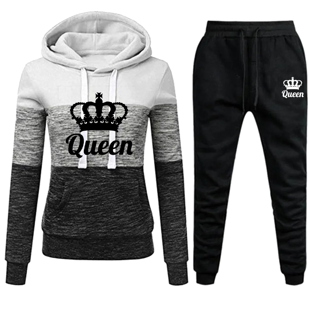 Women Queen Print Clothing Women's Sweatshirt Hoodies