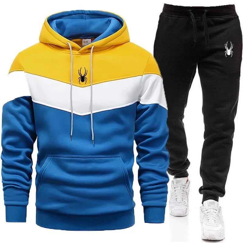 Men's Clothing Casual Sweatshirt Suit