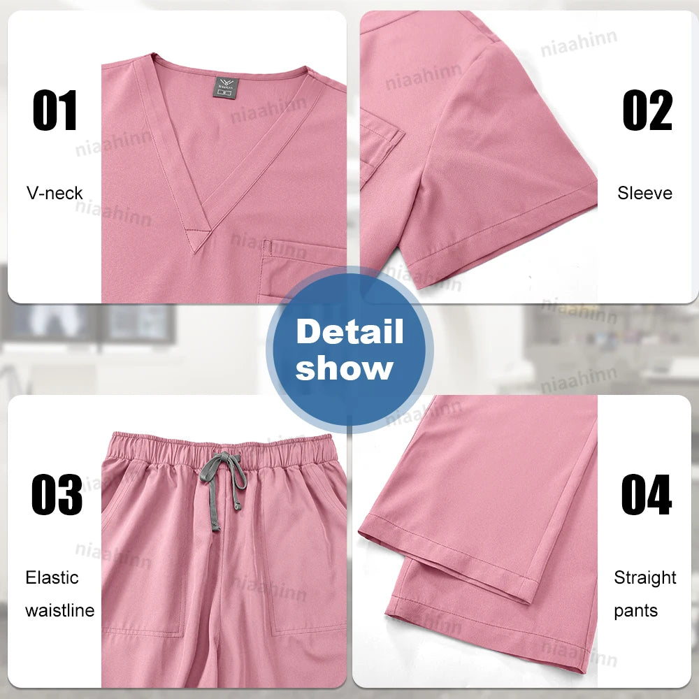 High Quality Medical Clothing for Women Uniform Nurse Lab Coat