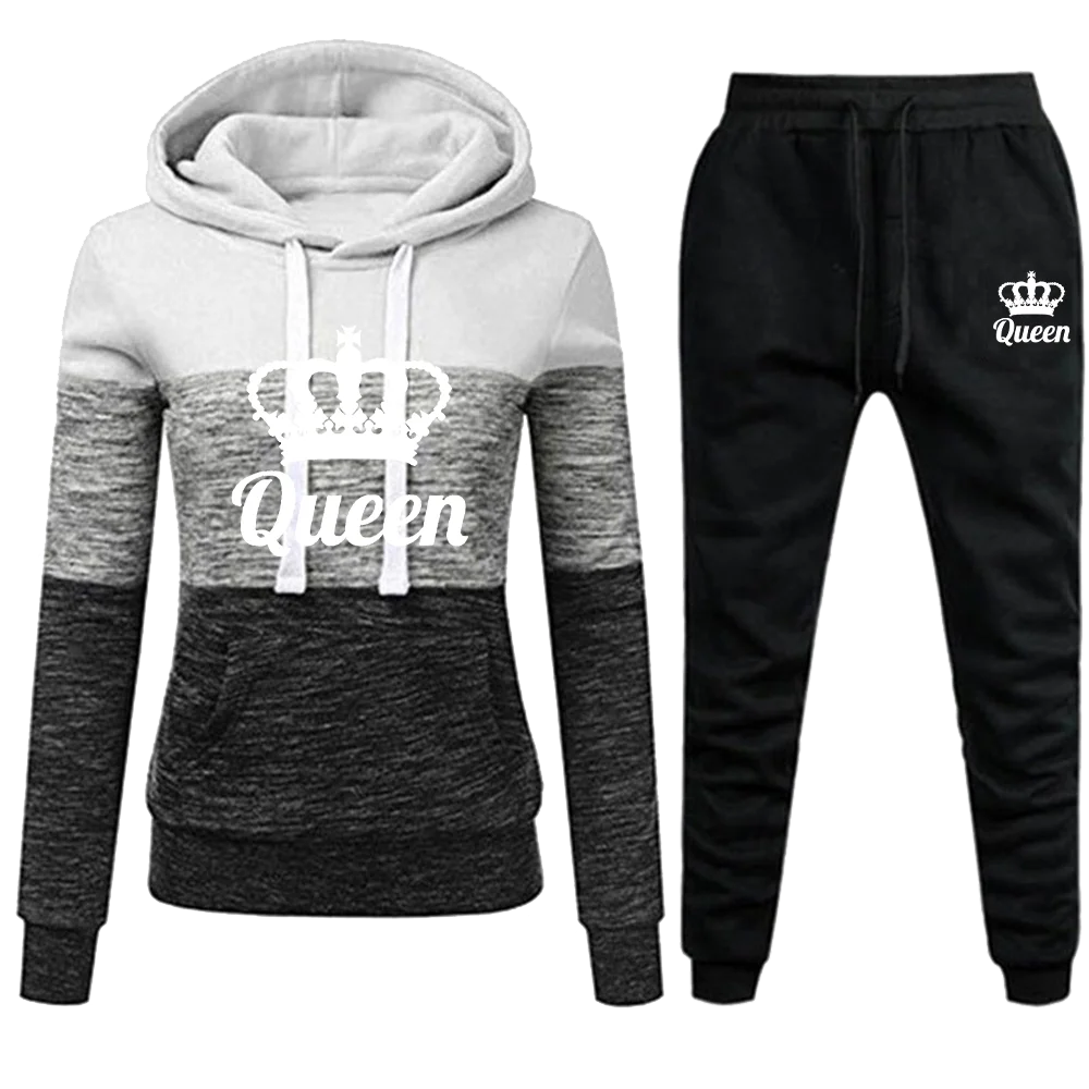 Women Queen Print Clothing Women's Sweatshirt Hoodies
