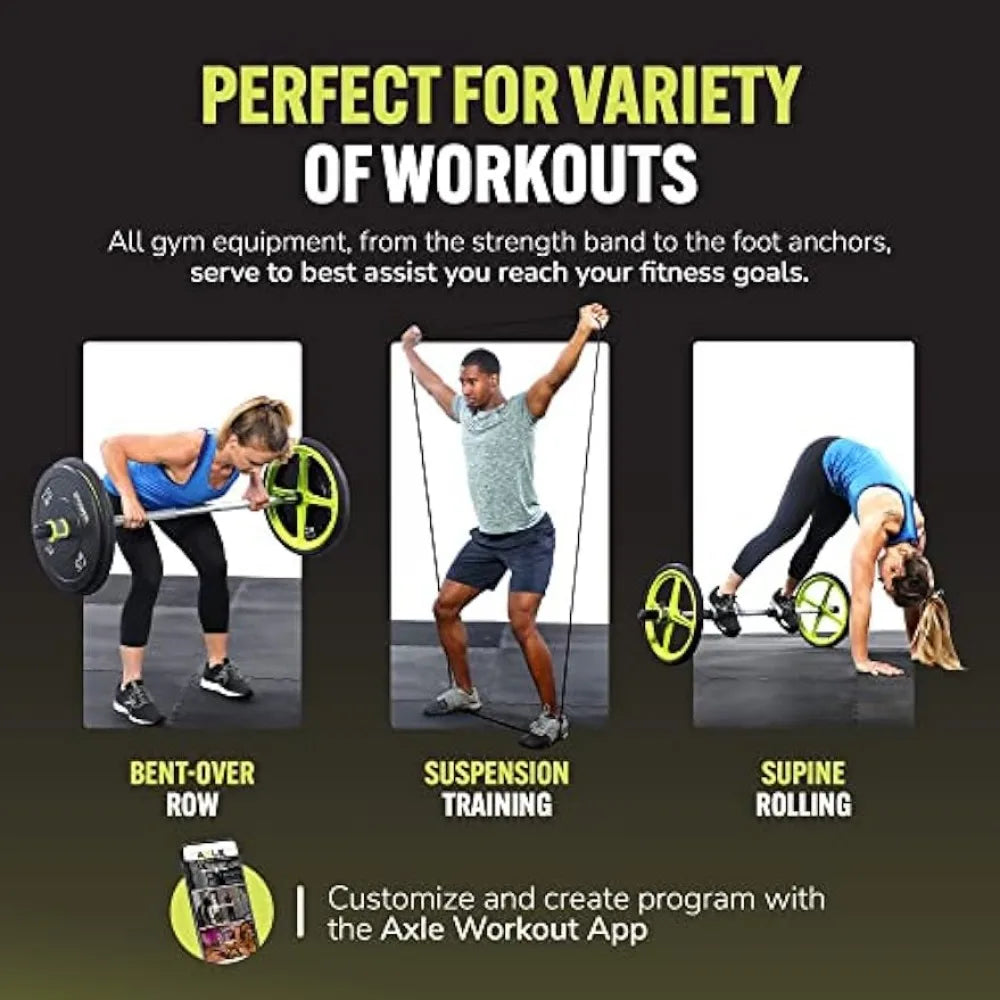 AXLE Home Gym Bundle Workout & Exercise Equipment