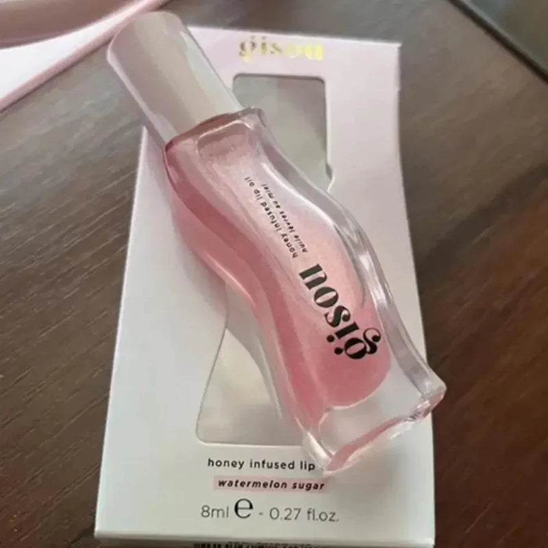 Original Gisou Moisturizing Lip Balm Lip Oil Gloss Care Of The Lips Benetitnt For Lips Plumping Exfoliating Plumping Gloss Oil