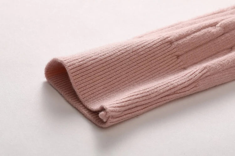 Women Cable-knit Thickening Sweater