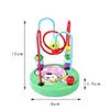 Montessori Wooden Toys Wooden Circles Bead Wire Maze Roller Coaster Toys Educational Wood Puzzles Boys Girls Kid Toy 6 Months