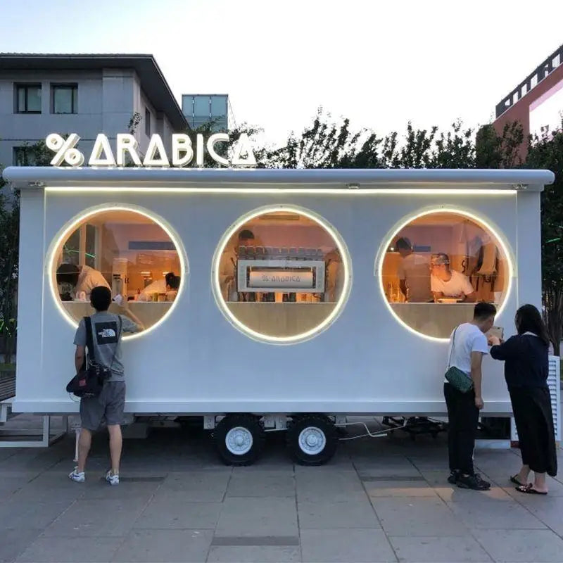 Fully Equipped Fast Food Truck for Sale Mobile BBQ Ice Cream Coffee Cart for Snacks Candy Chips food trailer truck for sale
